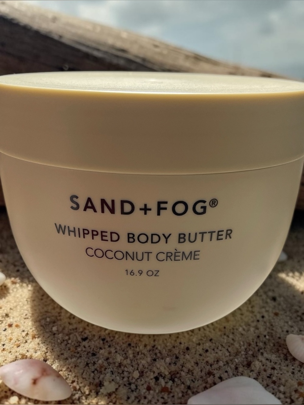 SAND+FOG Coconut Crème Whipped Body Butter - Cream